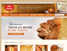 Tablet Screenshot of biscuiterievedere.com